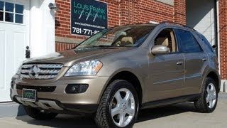 2008 Mercedes Benz ML350 4Matic Walkaround Presentation at Louis Frank Motorcars in HD [upl. by Alikahs]