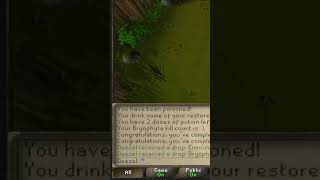 1 KC Bryophyta Essence osrs runescape oldschoolrunescape gaming [upl. by Blanka]