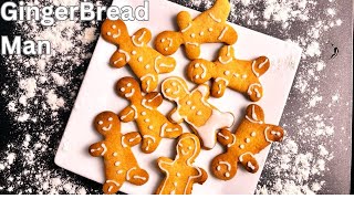 Gingerbread man cookies recipe  Christmas cookie recipes  Ginger Bread [upl. by Muhan]