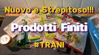 Nuovo e Strepitoso PRODOTTI FINITI  TRANI [upl. by Anibor199]