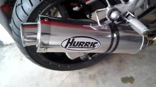 Hurric Exhaust on GSF 600 [upl. by Dolli]