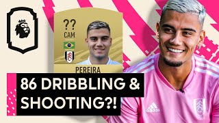 Andreas Pereira predicts his FIFA 23 Stats  Uncut [upl. by Clute241]