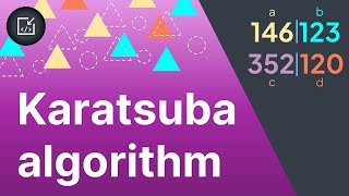 Karatsuba Algorithm for fast multiplication by using divide and conquer [upl. by Lokcin]