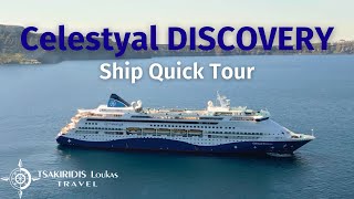 Celestyal DISCOVERY  Ship Quick Tour [upl. by Nicolai645]