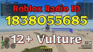 Vulture Roblox Radio CodesIDs [upl. by Assirak]