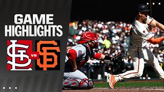 Cardinals vs Giants Game Highlights 92924  MLB Highlights [upl. by Mckenna]