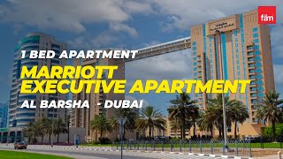 Spacious 1 Bed Apartment in Marriott Executive Apartments Al Barsha  Dubai [upl. by Nevi]