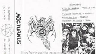 Nocturnus  Nocturnus RARE Full First Demo 87 [upl. by Biegel]