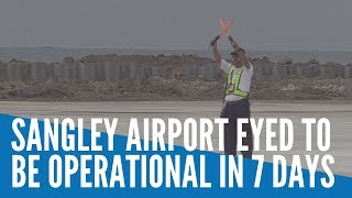 Sangley airport to be operational in 7 days  Tugade [upl. by Oivaf]