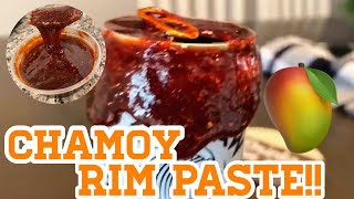 HOW TO MAKE “THE BEST” EASY CHAMOY RIM PASTE  HOMEMADE CHAMOY RIM [upl. by Norvun]