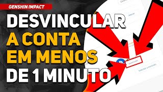 COMO DESVINCULAR A CONTA DO GENSHIN DA PSN EM 1 MINUTO [upl. by Asetal285]