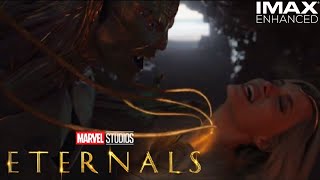 Thena Vs Kro  Eternals Final Fight Scene  Sprite stabs Sersi  Ikaris Vs Phastos [upl. by Adiehsar]