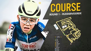 Telenet superprestige Ruddervoorde 2024 Nieuwelingen [upl. by Anile281]