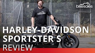 2022 HarleyDavidson Sportster S Review  bikesales [upl. by Payson]