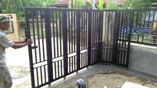 Pintu pagar sliding door [upl. by Lamori]