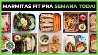 RECEITAS PARA MARMITAS FIT FÁCIL E RÁPIDO [upl. by Louella401]