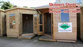 Skinners Sheds  Wyevale Garden Centre in Ramsgate Kent [upl. by Maje]