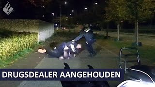 Politie  Aanhouding met verzet  Drugsdealer  Dienst infra [upl. by Ylloh]