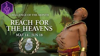 Civilization VI Game of the Month Reach For the Heavens Attempt 2 Part 1 [upl. by Conway]