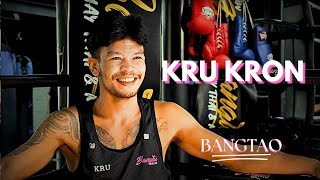 quotThe best gym in Phuketquot  Coach Highlight Meet Kru Kron  Bangtao Muay Thai  Phuket [upl. by Mikel]