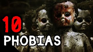 10 PHOBIAS THAT ARE HAIRRAISING AND YOU MIGHT HAVE ONE OF THESE😨😱  SOMNIPHOBIA PEDIOPHOBIA [upl. by Ettenrahc649]