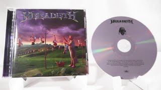 Megadeth  Youthanasia Remixed amp Remastered CD Unboxing [upl. by Sumetra]