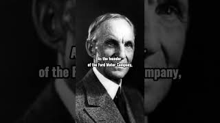 Henry Ford  The 91th Most Influential Person in History [upl. by Enaenaj107]