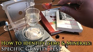 How to Identify Gemstones amp Minerals Specific Gravity [upl. by Annayt]