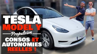 Essai conso Tesla Model Y propulsion  plus efficient quune citadine  Ioniq 28 challenge [upl. by Shyamal]