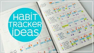 Habit Tracker Ideas  Easy Habit Tracking for Beginners 2018 [upl. by Ulda746]