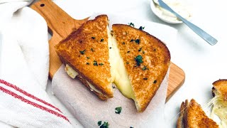 Panera Copycat Fontina Grilled Cheese Recipe [upl. by Emlin265]