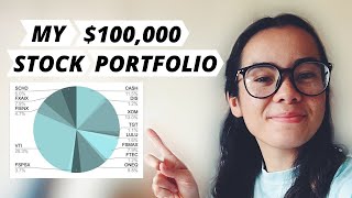 REVEALING MY ENTIRE 100000 STOCK PORTFOLIO  Whats in My Stock Portfolio [upl. by Morrissey]