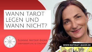 Wann ist Tarot sinnvoll Eine Anleitung zur richtigen Anwendung und Grenzen der Tarotpraxis [upl. by Ailyn]