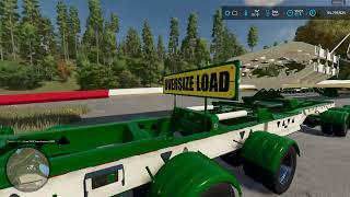 FS22 Tutorial on transporting the Wind Turbine Blades [upl. by Bruis]