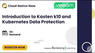 Introduction to Kasten k10 and Kubernetes Data Protection [upl. by Sewoll]