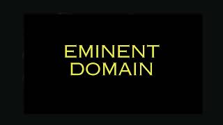 Concept of eminent domain [upl. by Delcina]