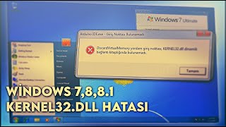 DISCORD KERNEL32DLL HATASI KESİN ÇÖZÜM Windows 781 [upl. by Gnay]