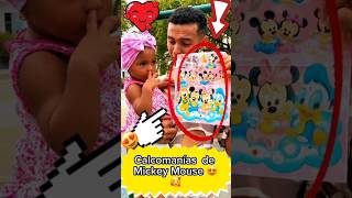 Keinercita y su calcomanías de Mickey Mouse🥰❤️viral youtubeshorts shortvideo comedy love [upl. by Aliahs380]