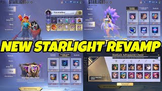 NEW STARLIGHT REVAMP STARLIGHT VERSI BARU  MOBILE LEGENDS BANG BANG [upl. by Raddie809]