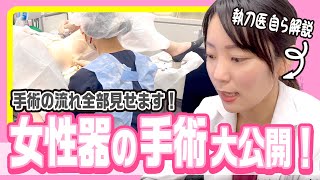 【婦人科形成】激レア映像☆女性器の手術全部見せます！あいこ先生の手術映像まとめて大公開！【あいこチャンネル】 [upl. by Ybeloc]