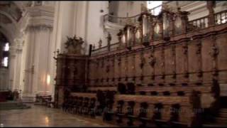 Chororgel Basilika Weingarten Gablerorgel [upl. by Anilocin911]