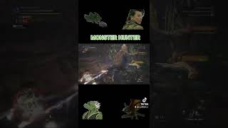 🐊 LAGARTO CAZADO 🐊 monsterhunter videogames follow like Monsterhunterclips gaming content [upl. by Doley]