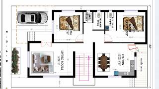 30x50 House Design  1500 Sqft House Design Single Floor  3050 House Design  DK 3D Home Design [upl. by Gibson]