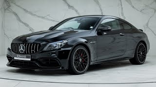 2019 Mercedes AMG C63 S Premium   Obsidian Black  Walkaround  Engine amp Exhaust Sound [upl. by Anazus409]