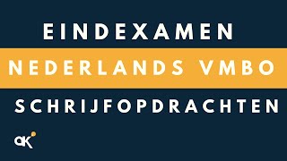 Eindexamen Nederlands VMBO  Schrijfopdrachten artikel en email [upl. by Odilia]