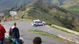 Rallye Lozère 2018 et crash ds3 R5 a la fin [upl. by Noy]