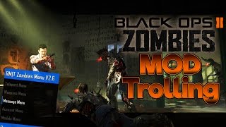 Black ops 2 Zombie Mod Trolling quotMoving The Mapquot [upl. by Marillin]