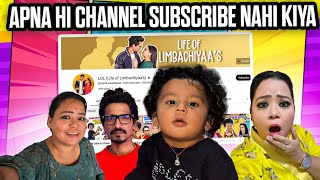 Aapna Hi Channel Subscribe Nahi Kiya 😱 Bharti Singh  Haarsh Limbachiyaa  Golla [upl. by Haridan206]