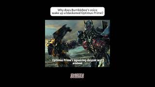 Why does Bumblebee’s voice wake up a blackened Optimus Primemovie [upl. by Lehcem559]