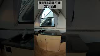 2023 Aliner Scout Standard A Frame Travel Trailer Tour  Beckleys RVs [upl. by Dola]